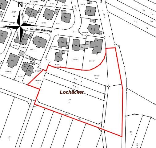 Lageplan Lochäcker