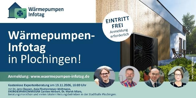 Bild zum Wärmepumpeninformationstag am 19. November 2026