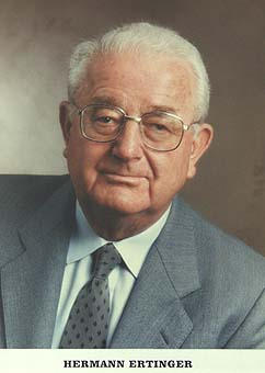 Ehrenbürger Hermann Ertinger